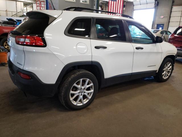 1C4PJLABXGW257865 - 2016 JEEP CHEROKEE SPORT WHITE photo 3