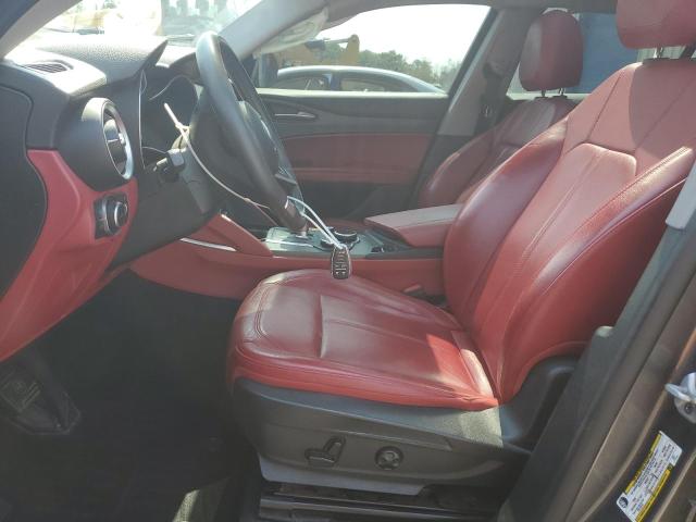 ZASPAKBNXK7C33451 - 2019 ALFA ROMEO STELVIO TI GRAY photo 7