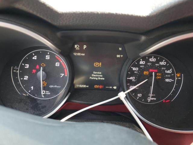 ZASPAKBNXK7C33451 - 2019 ALFA ROMEO STELVIO TI GRAY photo 9