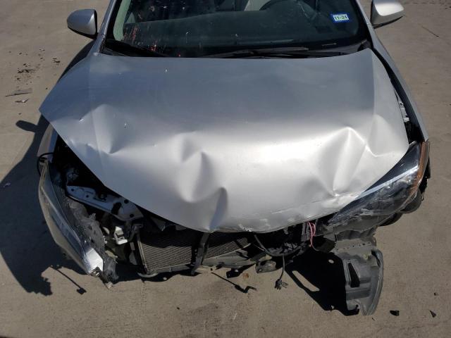 5YFBURHE0KP860393 - 2019 TOYOTA COROLLA L SILVER photo 11