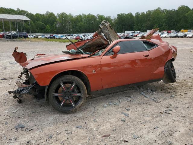 2C3CDZFJ1MH521224 - 2021 DODGE CHALLENGER R/T SCAT PACK ORANGE photo 1