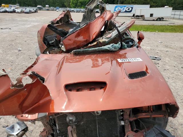 2C3CDZFJ1MH521224 - 2021 DODGE CHALLENGER R/T SCAT PACK ORANGE photo 11