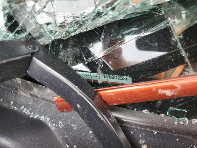 2C3CDZFJ1MH521224 - 2021 DODGE CHALLENGER R/T SCAT PACK ORANGE photo 12