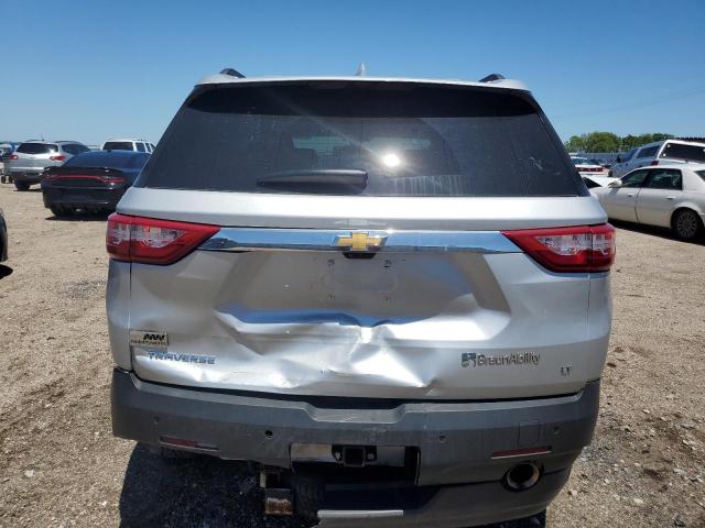 1GNERHKW7MJ219900 - 2021 CHEVROLET TRAVERSE LT SILVER photo 6