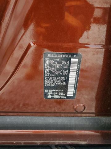 JN8AY2NF8H9301701 - 2017 NISSAN ARMADA PLATINUM ORANGE photo 13