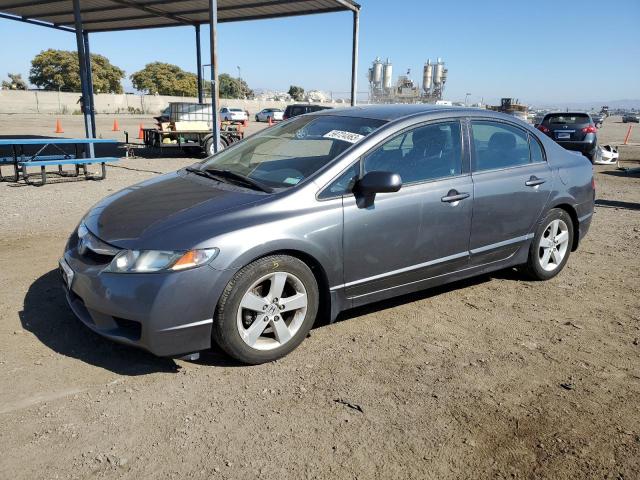 19XFA1F6XBE036958 - 2011 HONDA CIVIC LX-S Gris photo 1