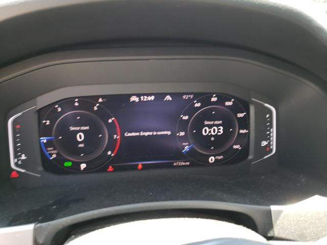 1V2HC2CA7NC207838 - 2022 VOLKSWAGEN ATLAS CROS SE BLACK photo 9