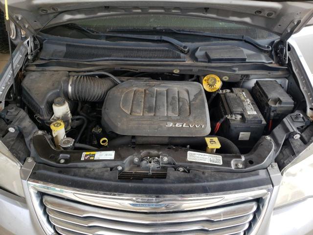 2C4RC1BG4ER395361 - 2014 CHRYSLER TOWN & COU TOURING ვერცხლისფერი ფოტო 12