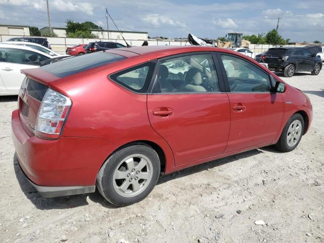 JTDKB20U283315975 - 2008 TOYOTA PRIUS RED photo 3