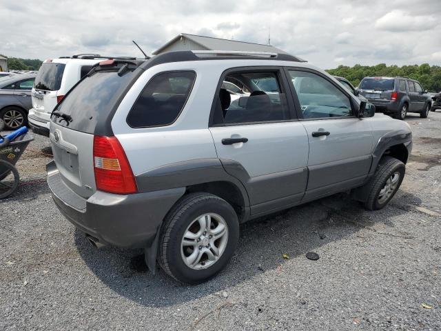 KNDJE723287542967 - 2008 KIA SPORTAGE EX SILVER photo 3