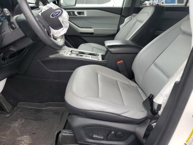 1FMSK7DH0MGB28355 - 2021 FORD EXPLORER XLT WHITE photo 7