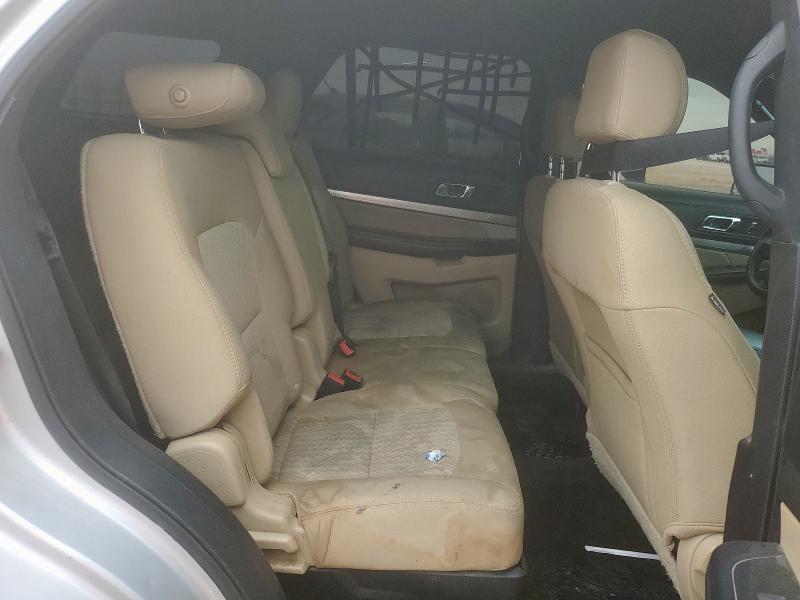 1FM5K7B83GGD04464 - 2016 FORD EXPLORER SILVER photo 11