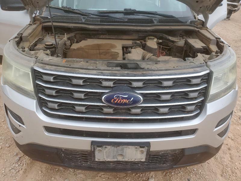 1FM5K7B83GGD04464 - 2016 FORD EXPLORER SILVER photo 12