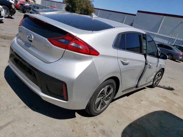 KMHC75LCXJU088203 - 2018 HYUNDAI IONIQ SEL SILVER photo 3