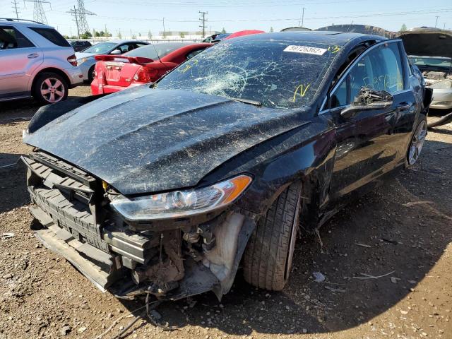 3FA6P0K94FR101574 - 2015 FORD FUSION TITANIUM BLACK photo 2