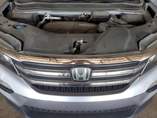 5FNYF5H62GB042821 - 2016 HONDA PILOT EXL SILVER photo 12