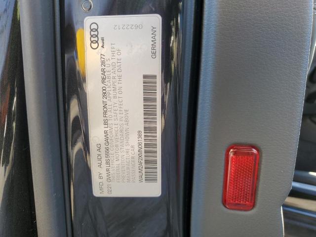 WAUM2AF2XMN061369 - 2021 AUDI A6 PRESTIGE Qara foto 12