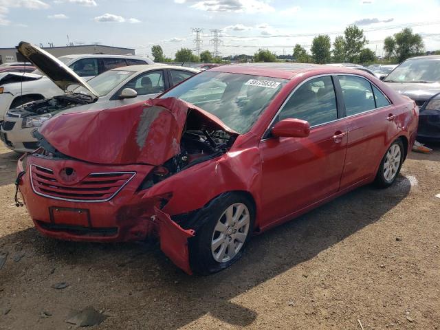 4T1BK46K39U090622 - 2009 TOYOTA CAMRY SE RED photo 1