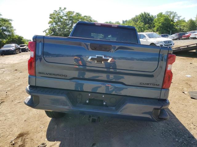 3GCPDBEK9RG257157 - 2024 CHEVROLET SILVERADO K1500 CUSTOM BLUE photo 6