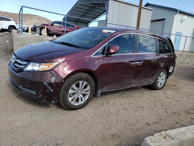 5FNRL5H3XGB141776 - 2016 HONDA ODYSSEY SE MAROON photo 1