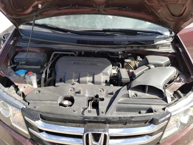 5FNRL5H3XGB141776 - 2016 HONDA ODYSSEY SE MAROON photo 11