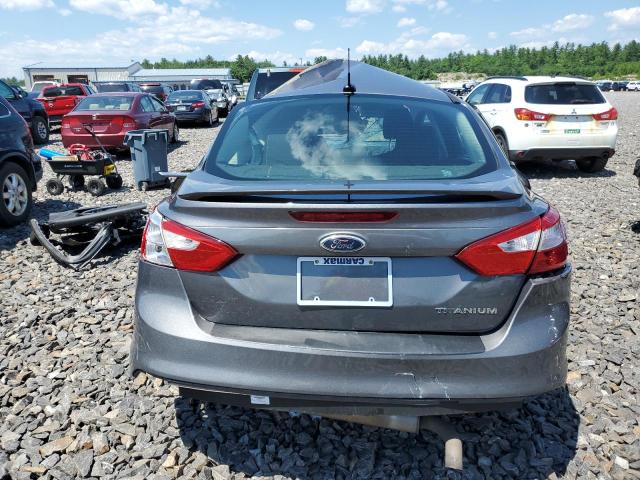 1FAHP3J28CL182670 - 2012 FORD FOCUS TITANIUM GRAY photo 6