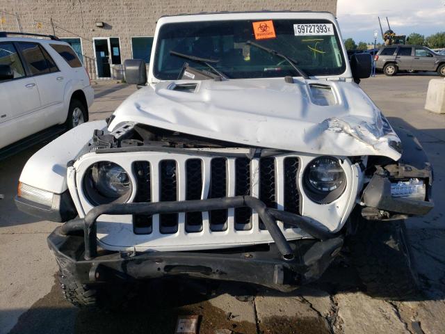 1C6JJTBG8LL154334 - 2020 JEEP GLADIATOR RUBICON WHITE photo 5