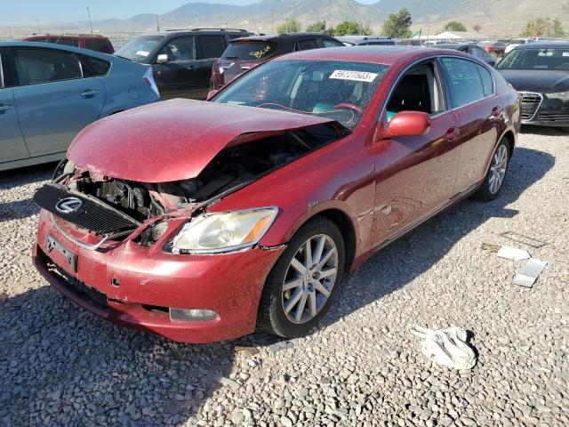 JTHBH96SX65042930 - 2006 LEXUS GS 300 RED photo 1