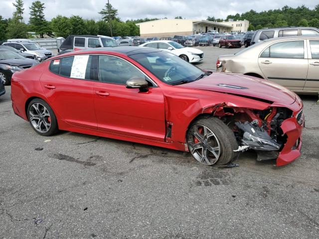 KNAE45LC9K6042726 - 2019 KIA STINGER GT1 RED photo 4