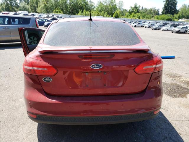 1FADP3J24FL349271 - 2015 FORD FOCUS TITANIUM BURGUNDY photo 6