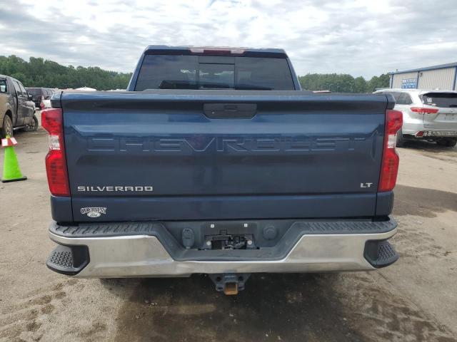 1GCPYDEK4MZ144418 - 2021 CHEVROLET SILVERADO K1500 LT BLUE photo 6