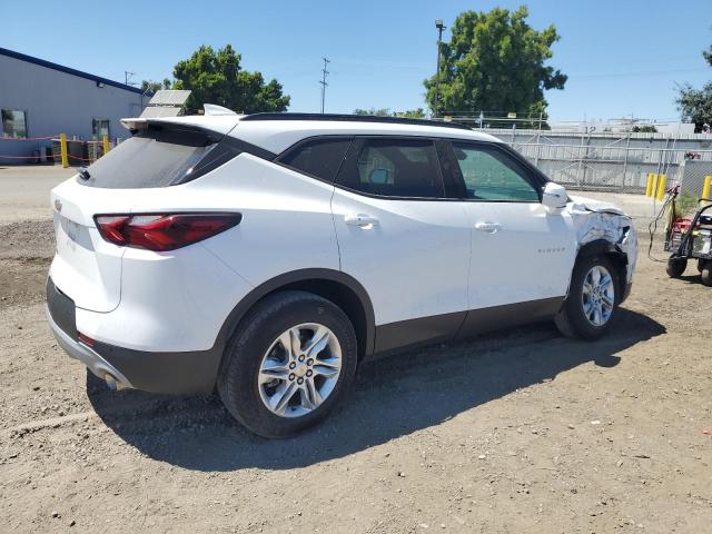 3GNKBCRS1MS506709 - 2021 CHEVROLET BLAZER 2LT WHITE photo 3