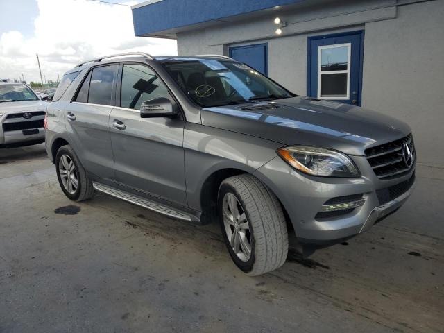4JGDA5HB9EA374539 - 2014 MERCEDES-BENZ ML 350 4MATIC SILVER photo 4