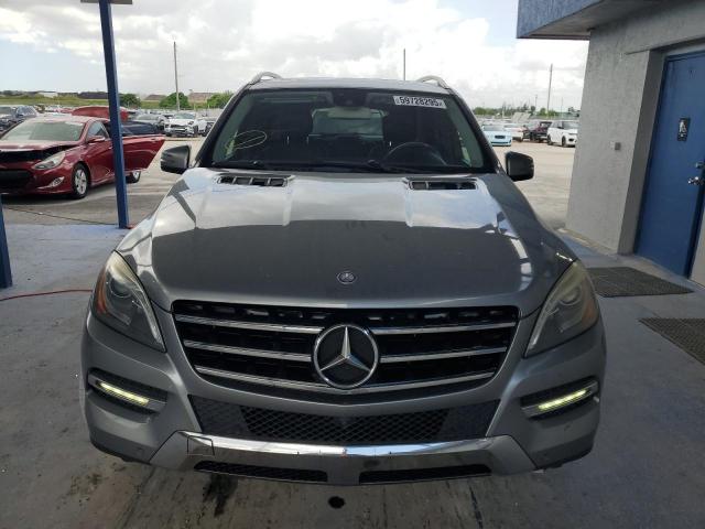4JGDA5HB9EA374539 - 2014 MERCEDES-BENZ ML 350 4MATIC SILVER photo 5