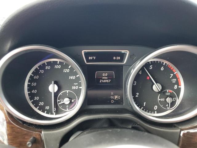 4JGDA5HB9EA374539 - 2014 MERCEDES-BENZ ML 350 4MATIC SILVER photo 9