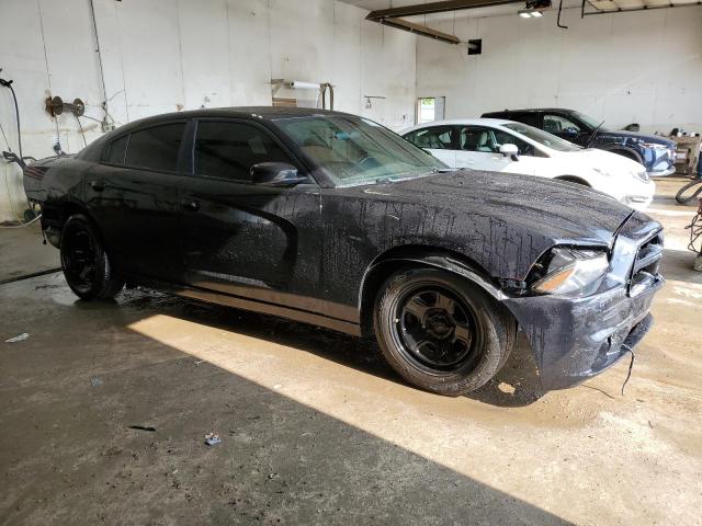 2B3CL1CTXBH600010 - 2011 DODGE CHARGER POLICE BLACK photo 4
