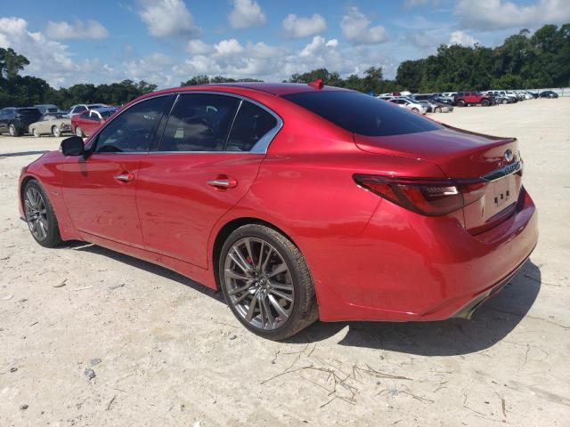 JN1FV7AP5JM460770 - 2018 INFINITI Q50 RED SPORT 400 RED photo 2