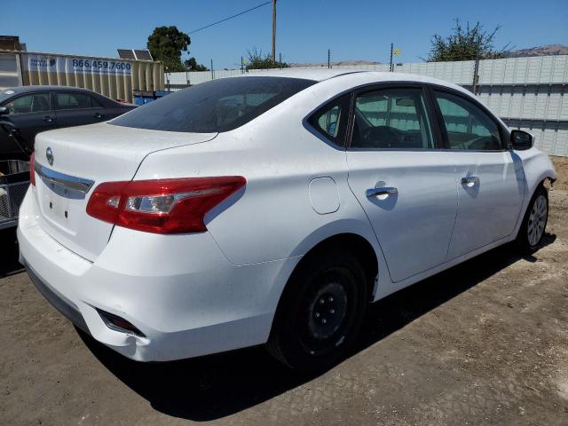 3N1AB7APXJY331990 - 2018 NISSAN SENTRA S WHITE photo 3