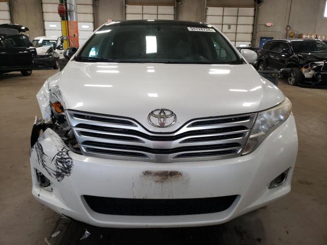 4T3BE11A39U007637 - 2009 TOYOTA VENZA WHITE photo 5