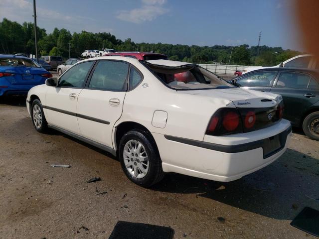 2G1WF52E159371804 - 2005 CHEVROLET IMPALA WHITE photo 2