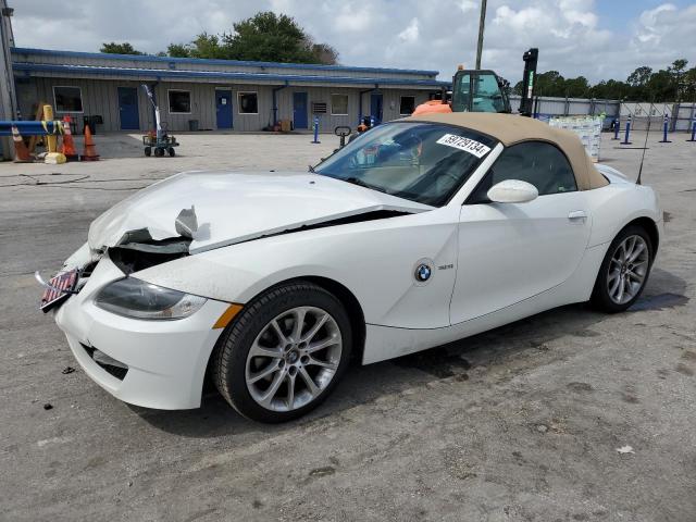 4USBU33567LW70905 - 2007 BMW Z4 3.0 WHITE photo 1