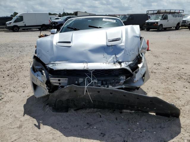 1FATP8UH3K5169965 - 2019 FORD MUSTANG SILVER photo 5