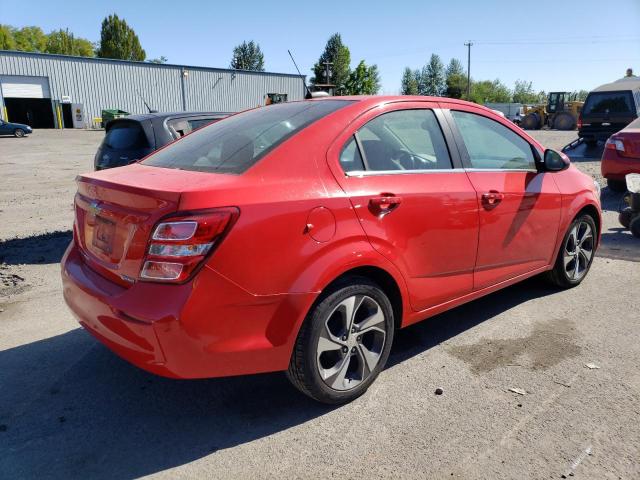 1G1JF5SB7H4126593 - 2017 CHEVROLET SONIC PREMIER RED photo 3