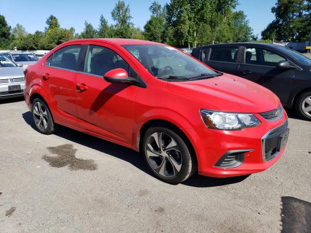 1G1JF5SB7H4126593 - 2017 CHEVROLET SONIC PREMIER RED photo 4