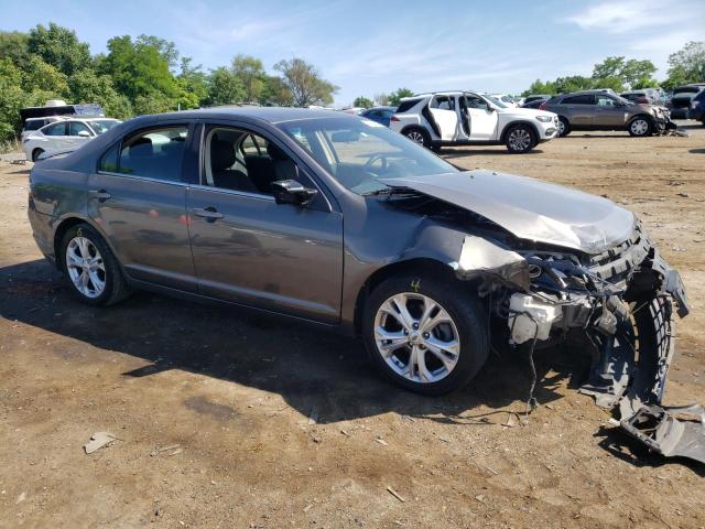 3FAHP0HAXCR298112 - 2012 FORD FUSION SE GRAY photo 4