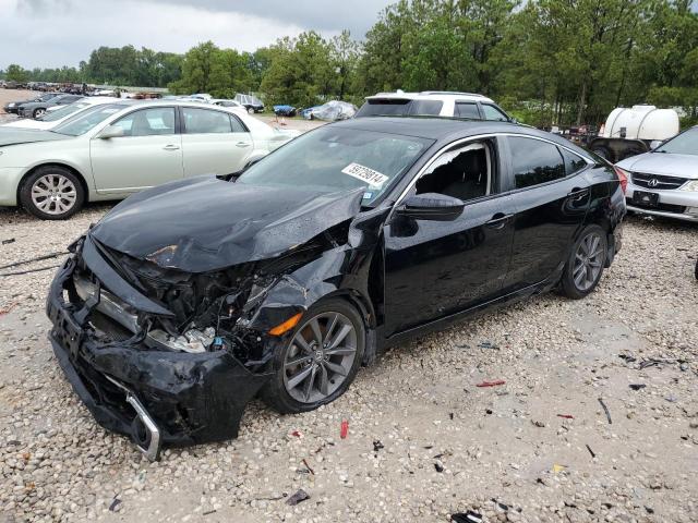 JHMFC1F71KX010380 - 2019 HONDA CIVIC EXL შავი ფოტო 1