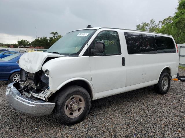 1GAWGFFF0G1212527 - 2016 CHEVROLET EXPRESS G2 LT WHITE photo 1