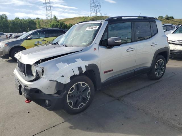 ZACCJBCT0FPB28205 - 2015 JEEP RENEGADE TRAILHAWK SILVER photo 1