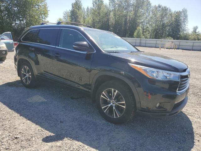5TDJKRFH8GS292634 - 2016 TOYOTA HIGHLANDER XLE BLACK photo 4