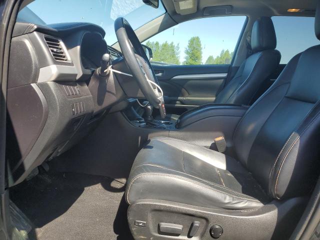 5TDJKRFH8GS292634 - 2016 TOYOTA HIGHLANDER XLE BLACK photo 7